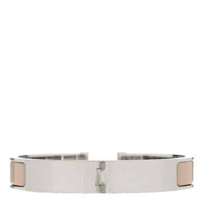 Hermes Matte Enamel Narrow Clic Clac HH Bracelet PM Chesnut 2 of 5