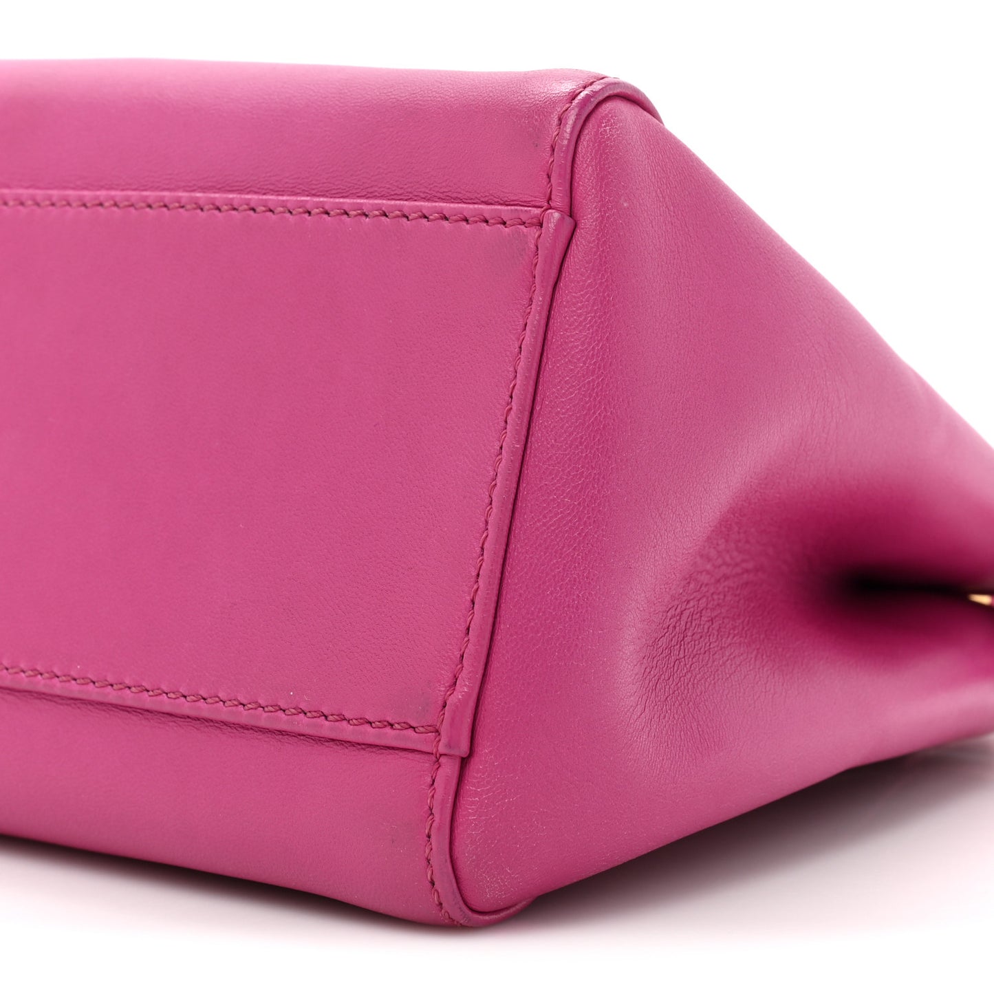 Nappa Mini Peekaboo Iconic Satchel Magenta