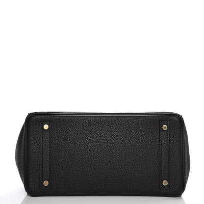 Hermes Togo Birkin 30 Black 6 of 31