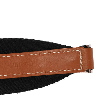Goyard Canvas Calfskin Adjustable Shoulder Strap Black 5 of 8