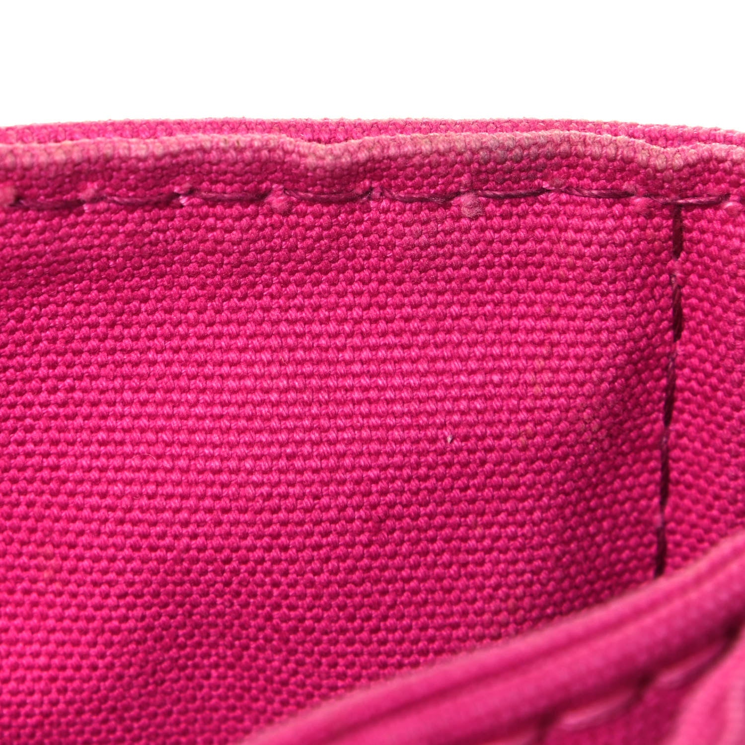 Prada Canapa Logo Shopping Tote Fuxia 14 of 18