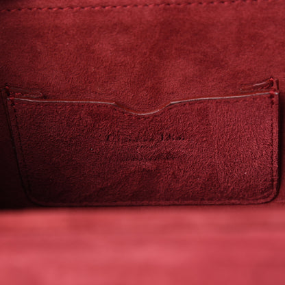 Christian Dior Lambskin Dioraddict Lockbox Red 5 of 12