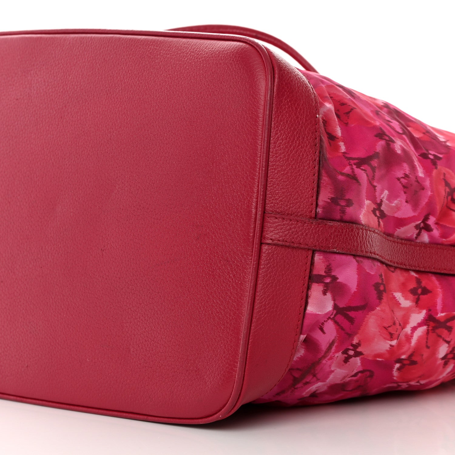 Louis Vuitton Nylon Monogram Ikat Noefull MM Rose Indien 9 of 19