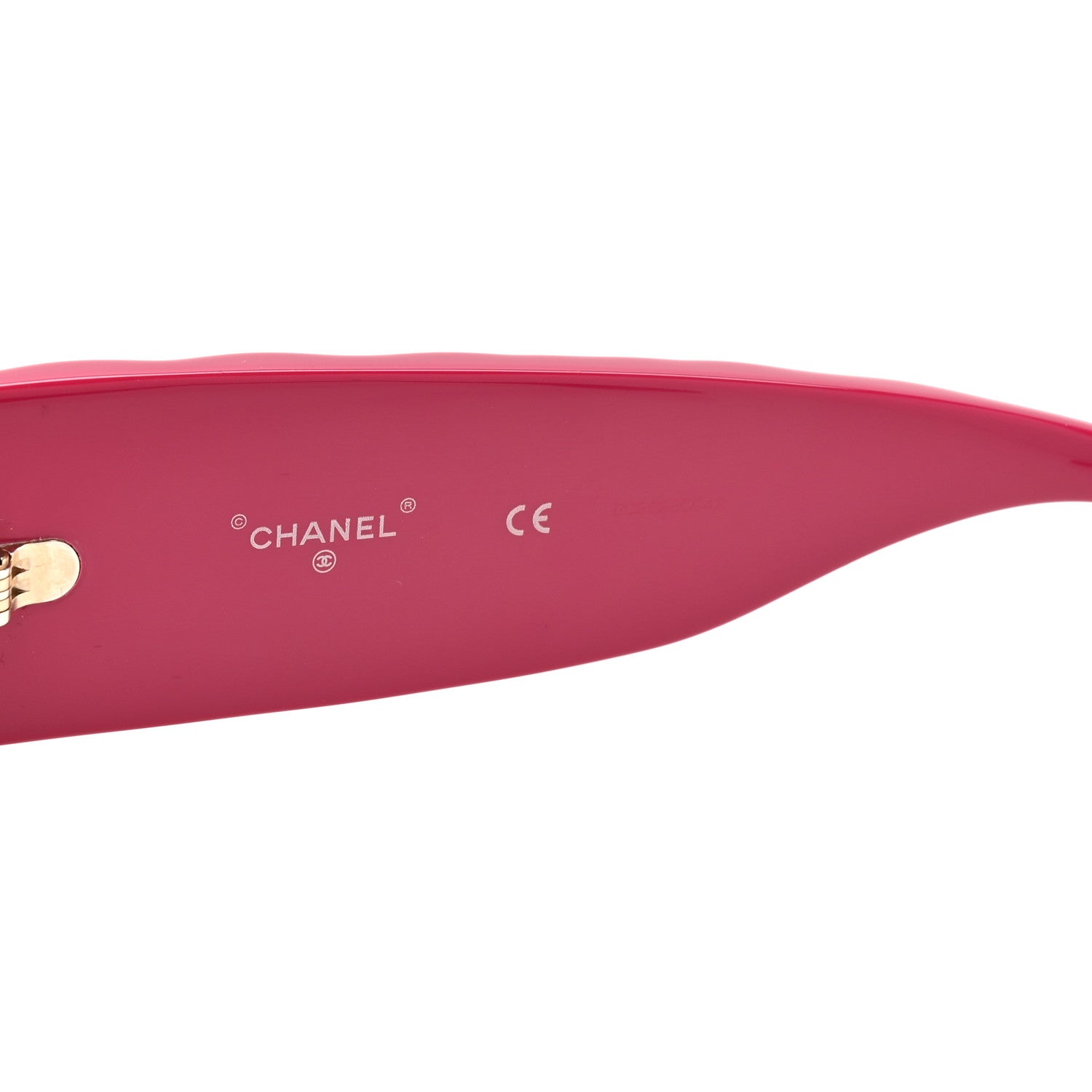 Chanel Acetate Shield Sunglasses 71466-A Blue Pink 6 of 8