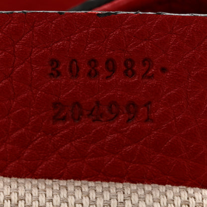 Gucci Cellarius Calfskin Medium Soho Chain Shoulder Bag Red 7 of 10