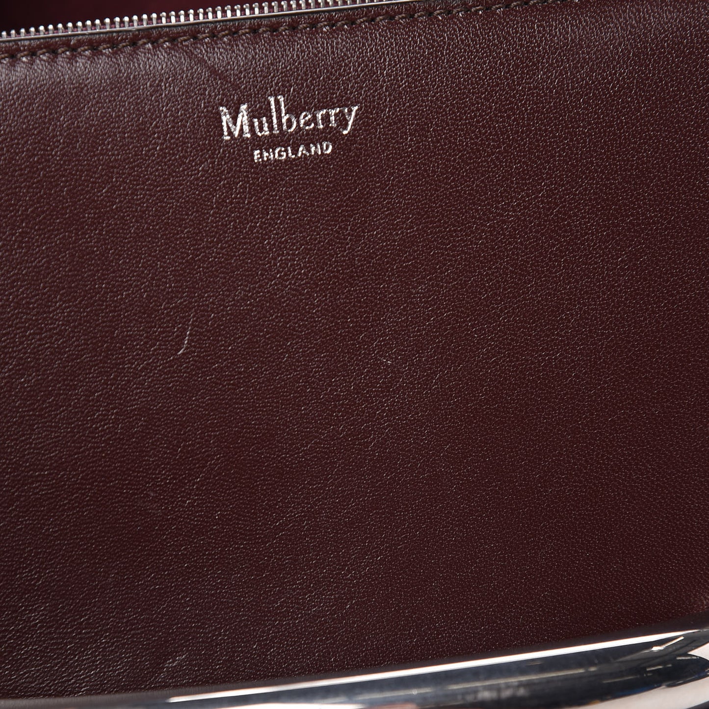 Smooth Calfskin Small Selwood Oxblood