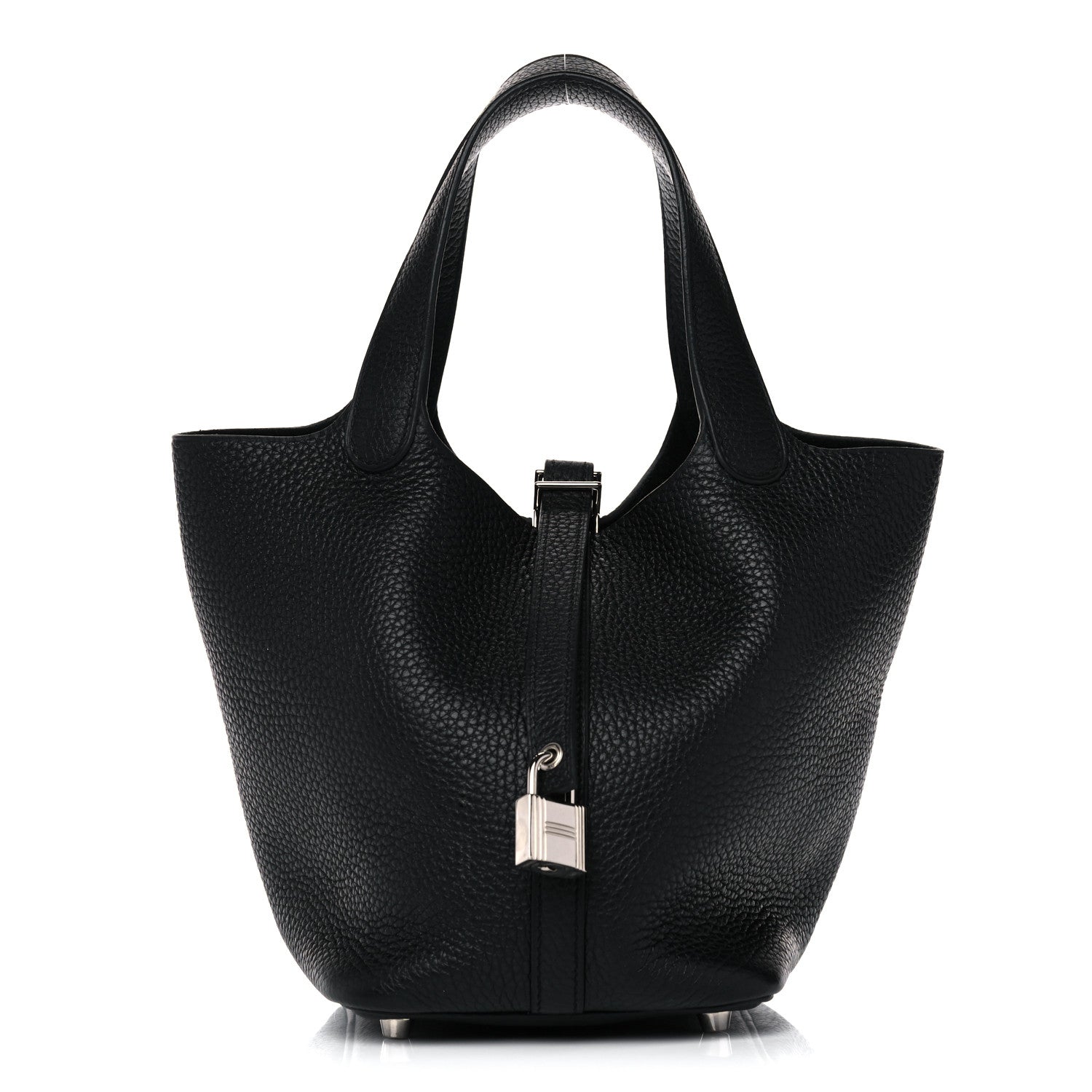 Hermes Taurillon Clemence Picotin Lock 18 PM Black 1 of 8