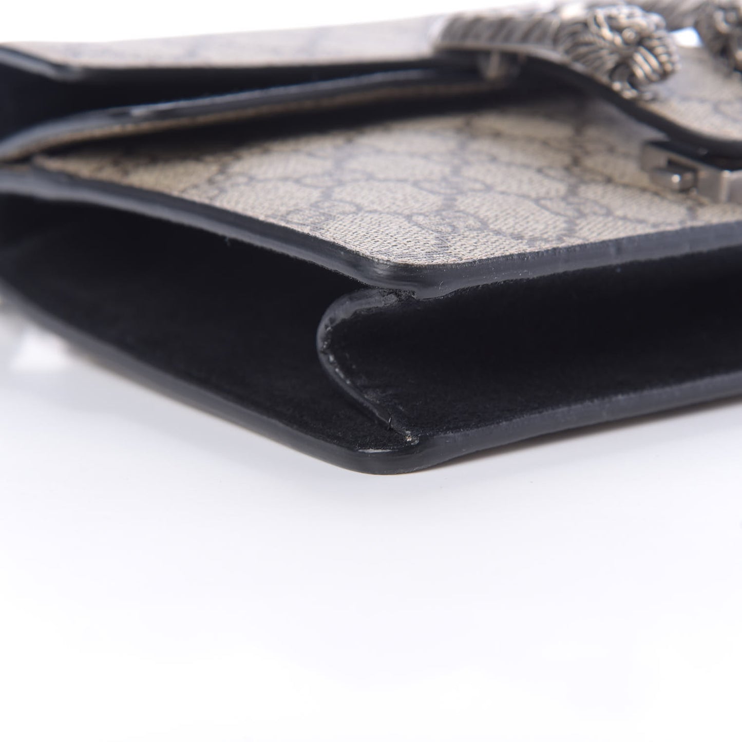 GG Supreme Monogram Mini Dionysus Shoulder Bag Black