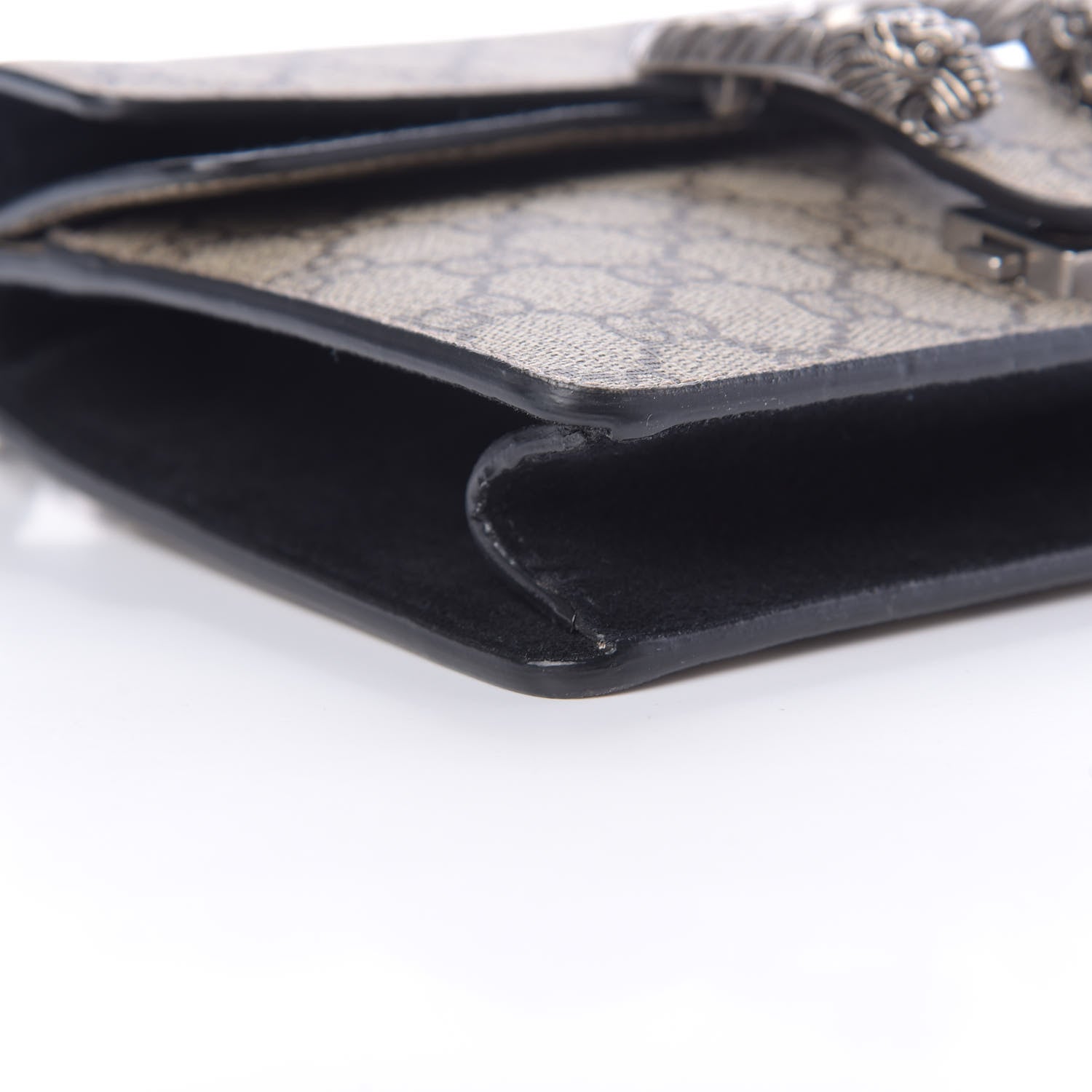 Gucci GG Supreme Monogram Mini Dionysus Shoulder Bag Black 9 of 13