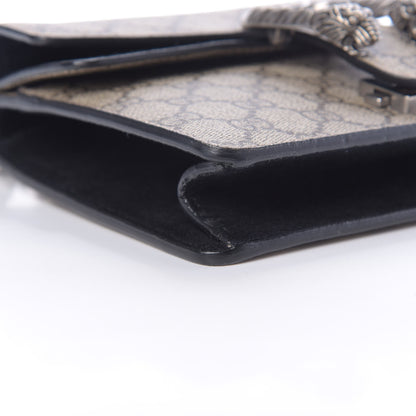 Gucci GG Supreme Monogram Mini Dionysus Shoulder Bag Black 9 of 13