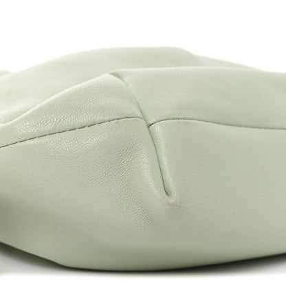 Loewe Mellow Nappa Donut Chain Mini Flamenco Knot Clutch Spring Jade 9 of 10