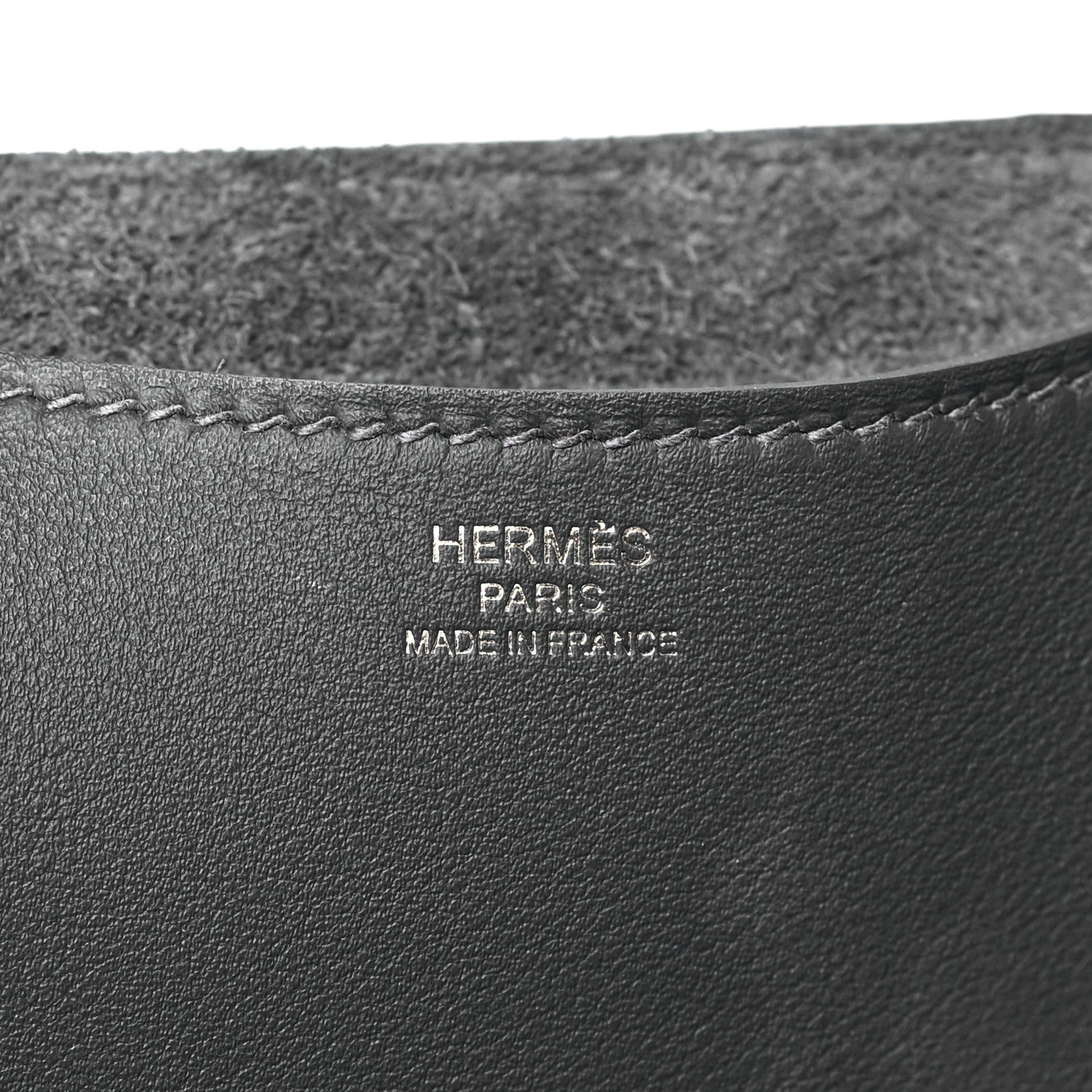 Hermes Taurillon Clemence Swift In-The-Loop 23 Bag Gris Meyer 6 of 11