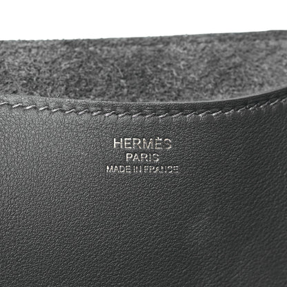 Hermes Taurillon Clemence Swift In-The-Loop 23 Bag Gris Meyer 6 of 11