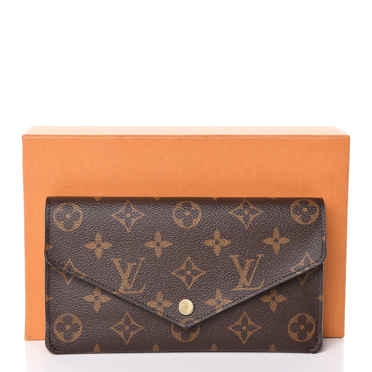 Monogram Jeanne Wallet Rose Ballerine