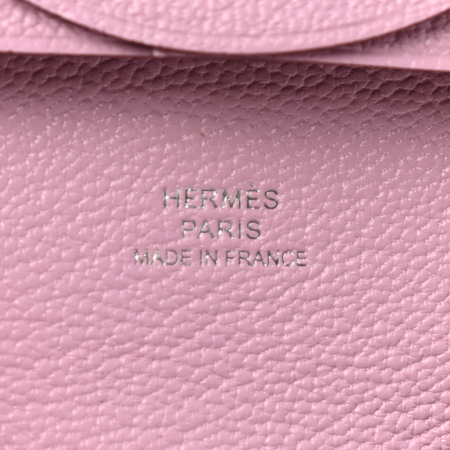 Hermes Chevre Mysore Bastia Coin Purse Mauve Sylvestre 6 of 8