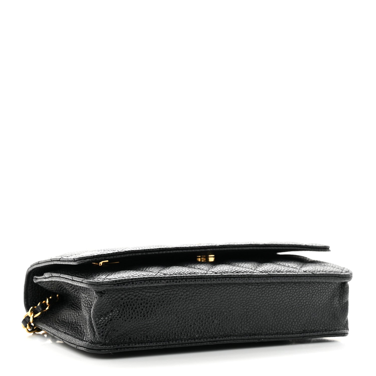 Chanel Caviar Quilted Wallet on Chain WOC Black 4 of 11