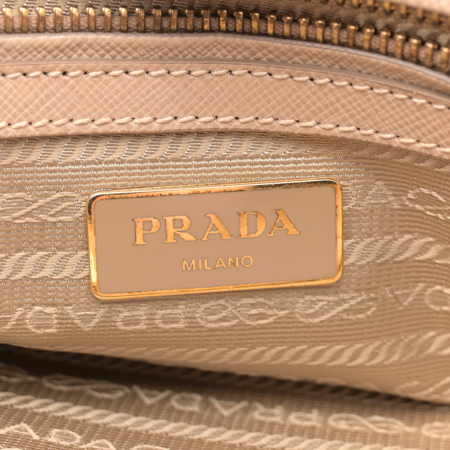 Prada Saffiano Medium Galleria Double Zip Tote Cammeo 7 of 16
