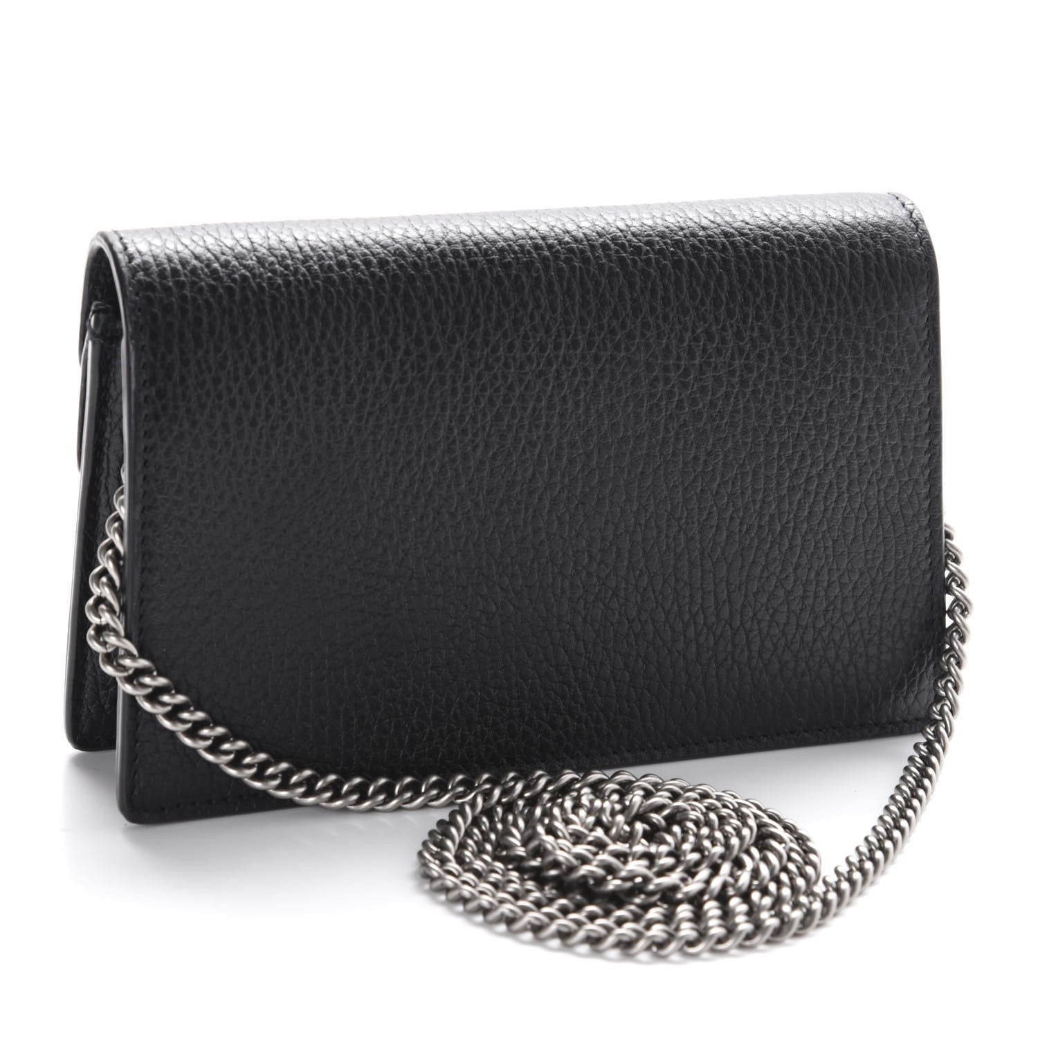 Gucci Calfskin Super Mini Dionysus Shoulder Bag Black 3 of 10