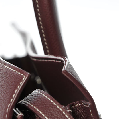 Saint Laurent Grained Calfskin Topstitch Small Classic Sac De Jour Rouge Legion 8 of 8