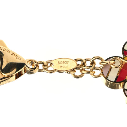 Louis Vuitton Stripes Flowers Bag Charm 4 of 4