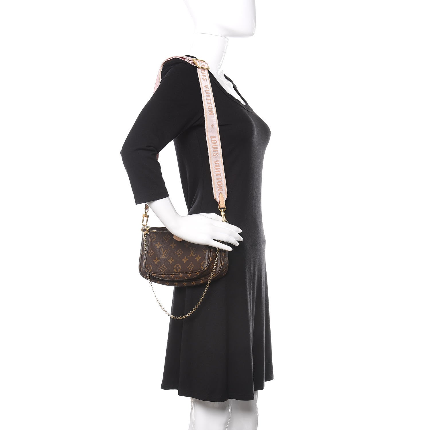 Louis Vuitton Monogram Multi Pochette Accessories Rose Clair 2 of 12