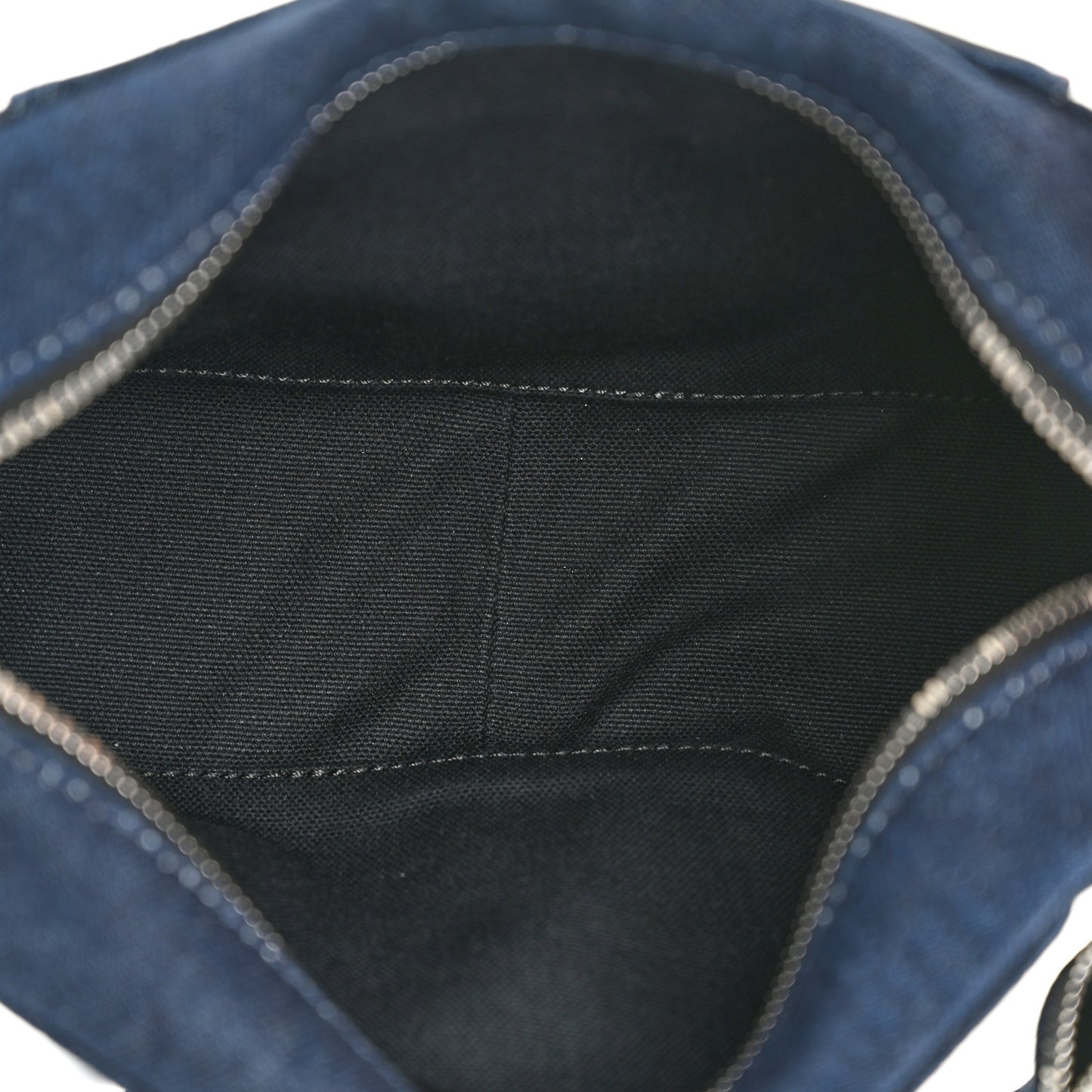 Denim Vlogo Belt Bag Blue Red