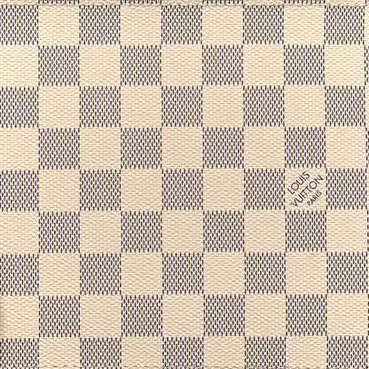 Louis Vuitton Damier Azur Neverfull MM GM Pochette Rose Ballerine 7 of 7