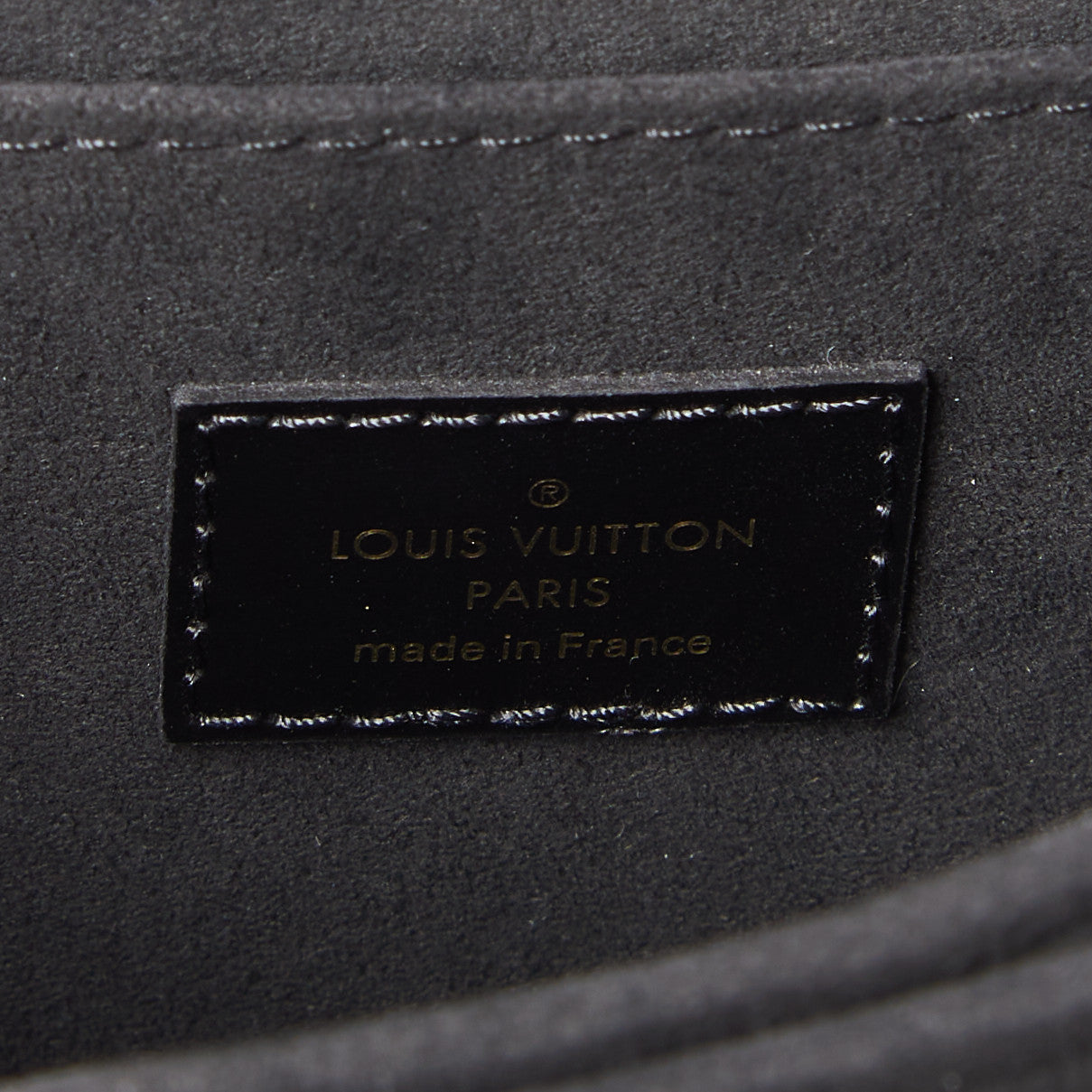 Louis Vuitton Smooth Calfskin Dauphine MM Black 6 of 9