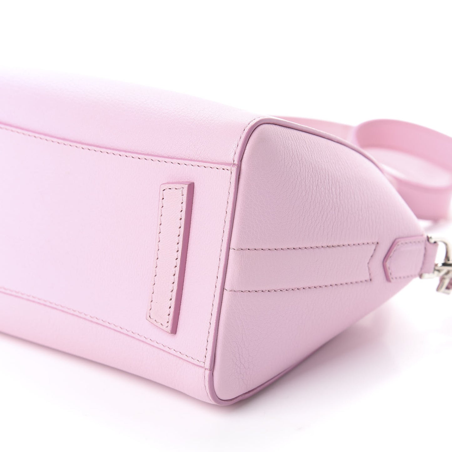 Sugar Goatskin Mini Antigona Bright Pink
