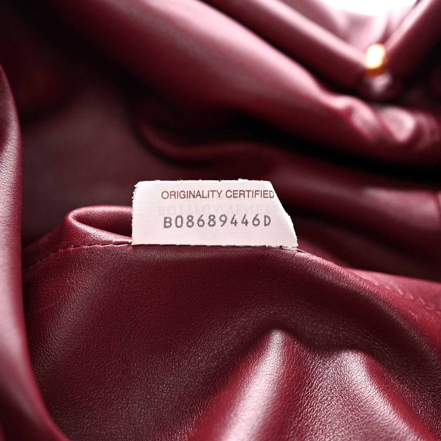 Smooth Butter Calf The Pouch Oversized Clutch Bordeaux