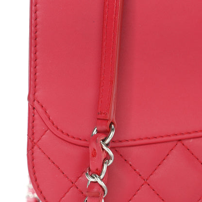 Chanel Calfskin Jumbo Tramezzo Flap Red 10 of 10