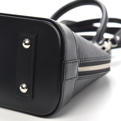 Louis Vuitton Epi Alma BB Black 7 of 9