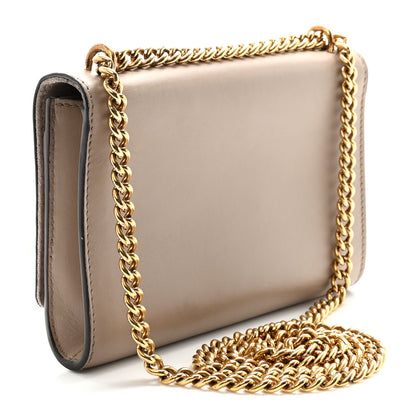 Louis Vuitton Calfskin Chain Louise MM Gris 3 of 9