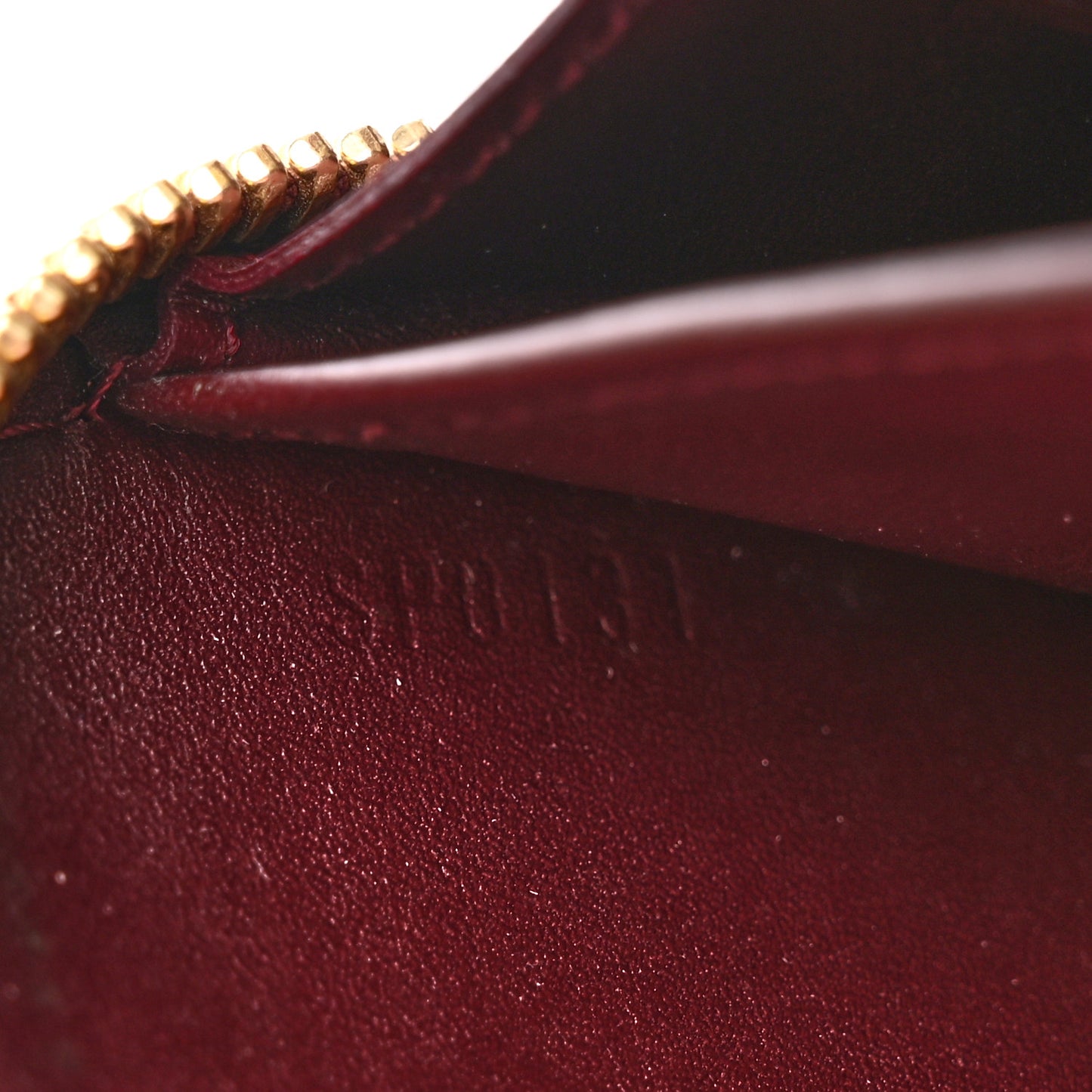 Vernis Zippy Wallet Rouge Fauviste