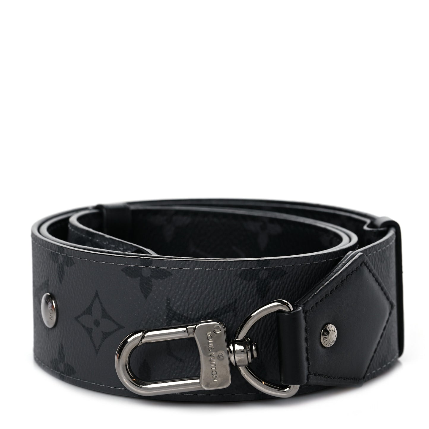 Monogram Eclipse Reversible Bandouliere Shoulder Strap