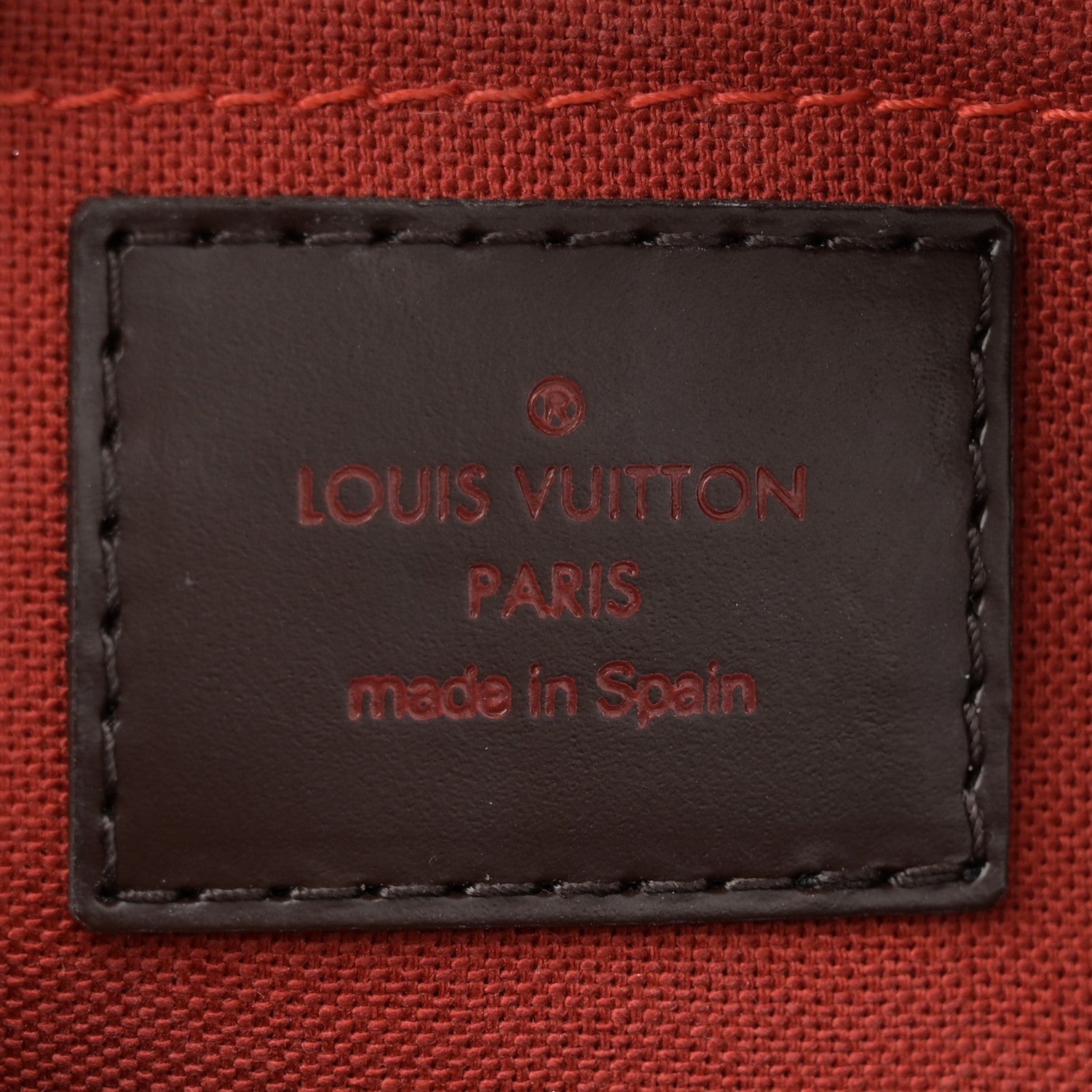 Louis Vuitton Damier Ebene Ribera Mini 6 of 9