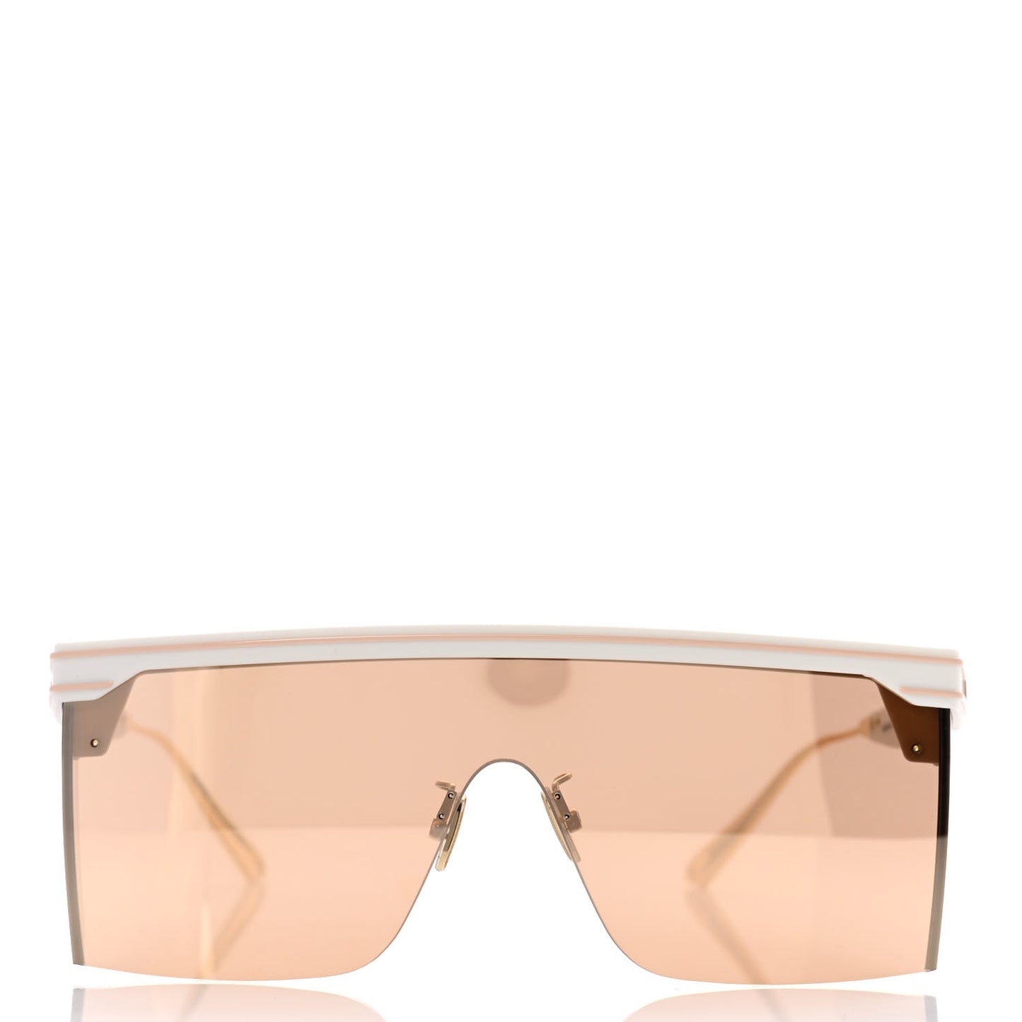 Diorclub M1U Mask Sunglasses White