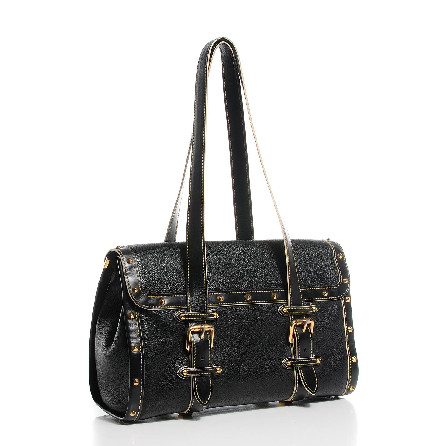 Louis Vuitton Suhali L Epanoui GM Black 3 of 7
