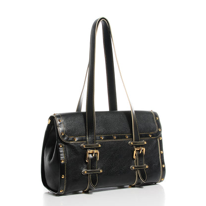 Louis Vuitton Suhali L Epanoui GM Black 3 of 7