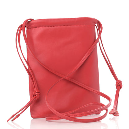 Burberry Calfskin Small Drawcord Pouch Red 3 of 10
