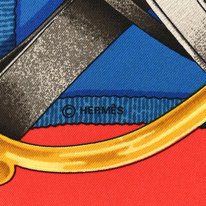 Hermes Silk Grand Manege Detail Scarf 90 4 of 5