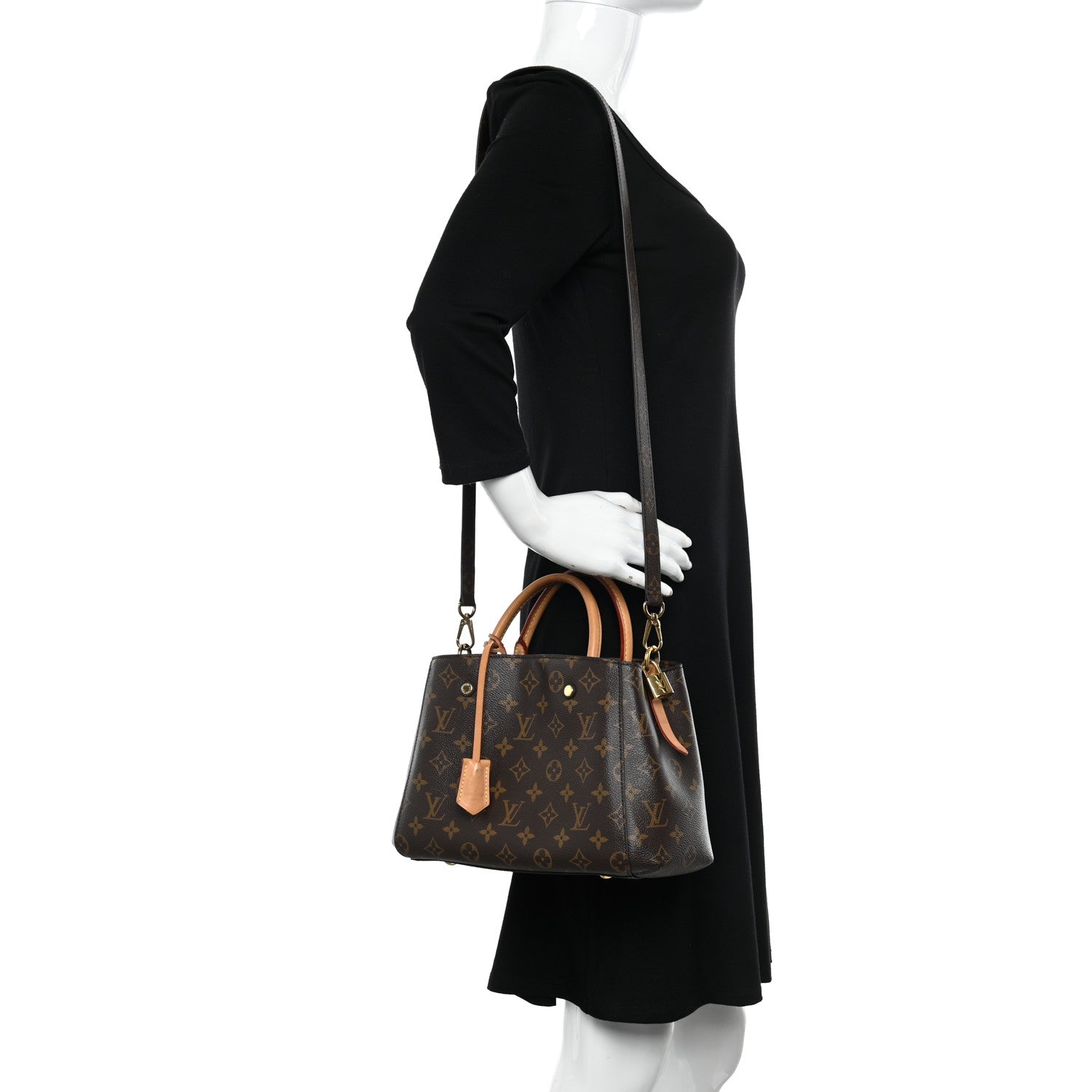 Louis Vuitton LOUIS VUITTON Monogram Montaigne BB 2 of 12