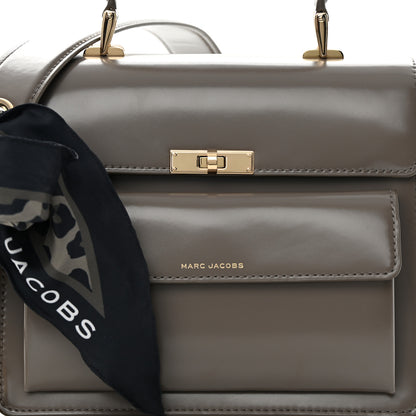 Marc Jacobs Shiny Calfskin Uptown Shoulder Bag Iron 8 of 11