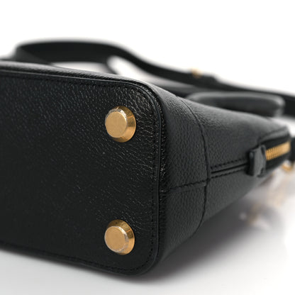 Balenciaga Grained Calfskin XXS Ville Top Handle Bag Black 9 of 9