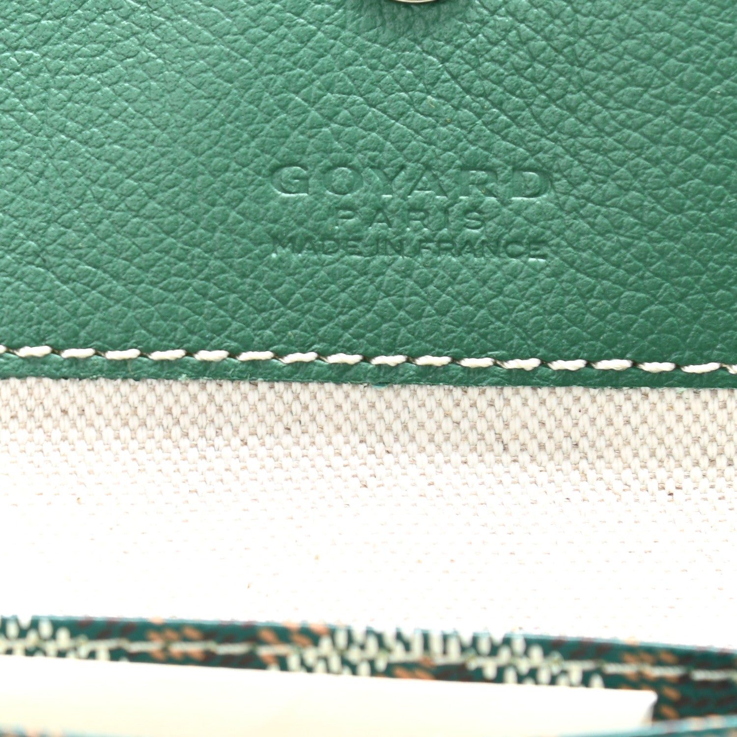 Goyard Goyardine Saint Louis PM Green 11 of 19