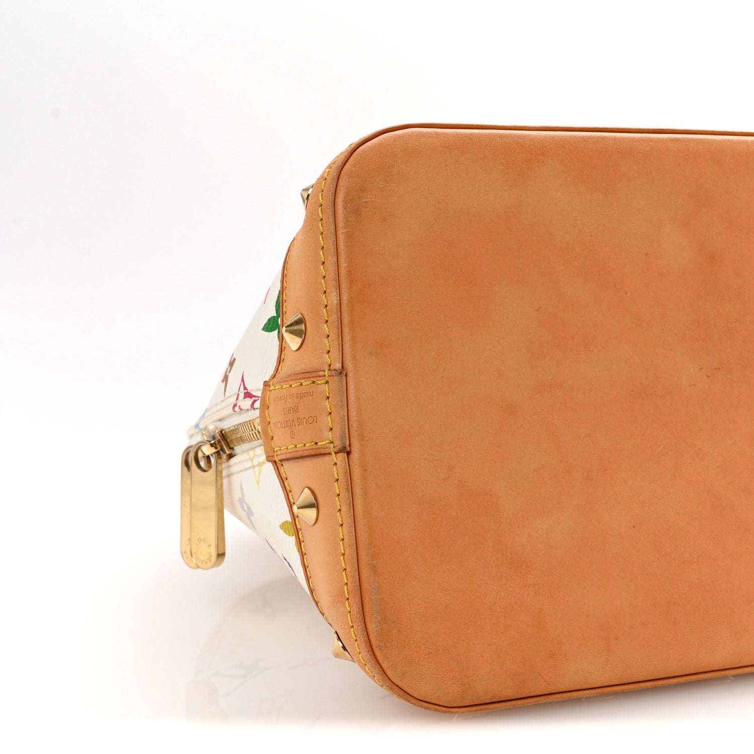 Louis Vuitton Monogram Multicolor Alma White 8 of 9