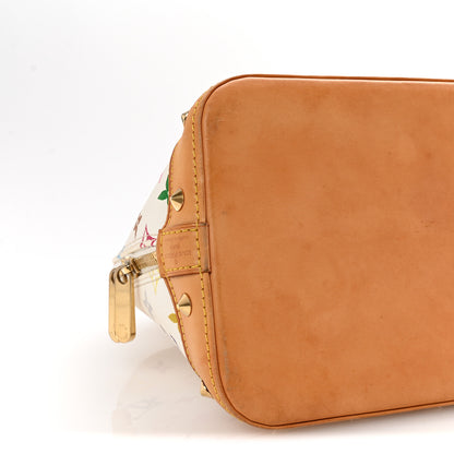 Louis Vuitton Monogram Multicolor Alma White 8 of 9