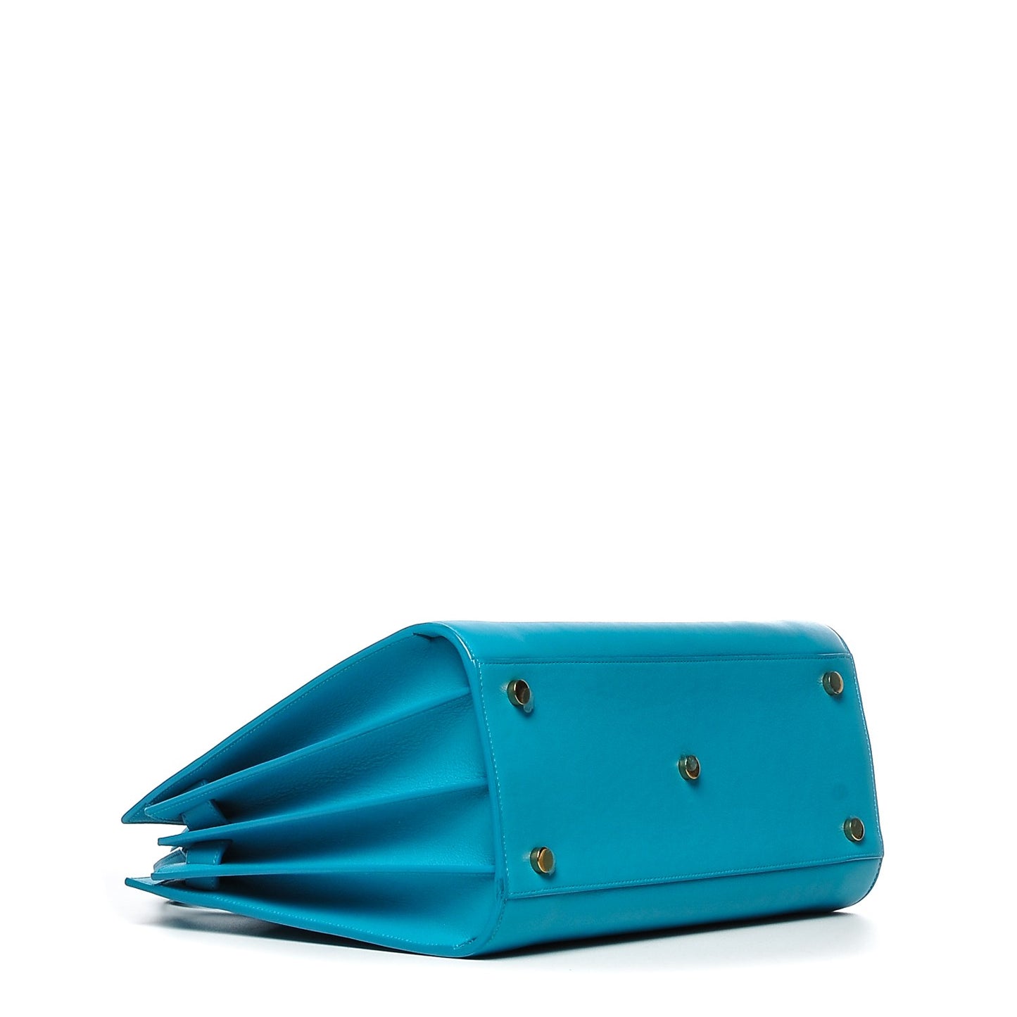 Calfskin Small Sac De Jour Turquoise