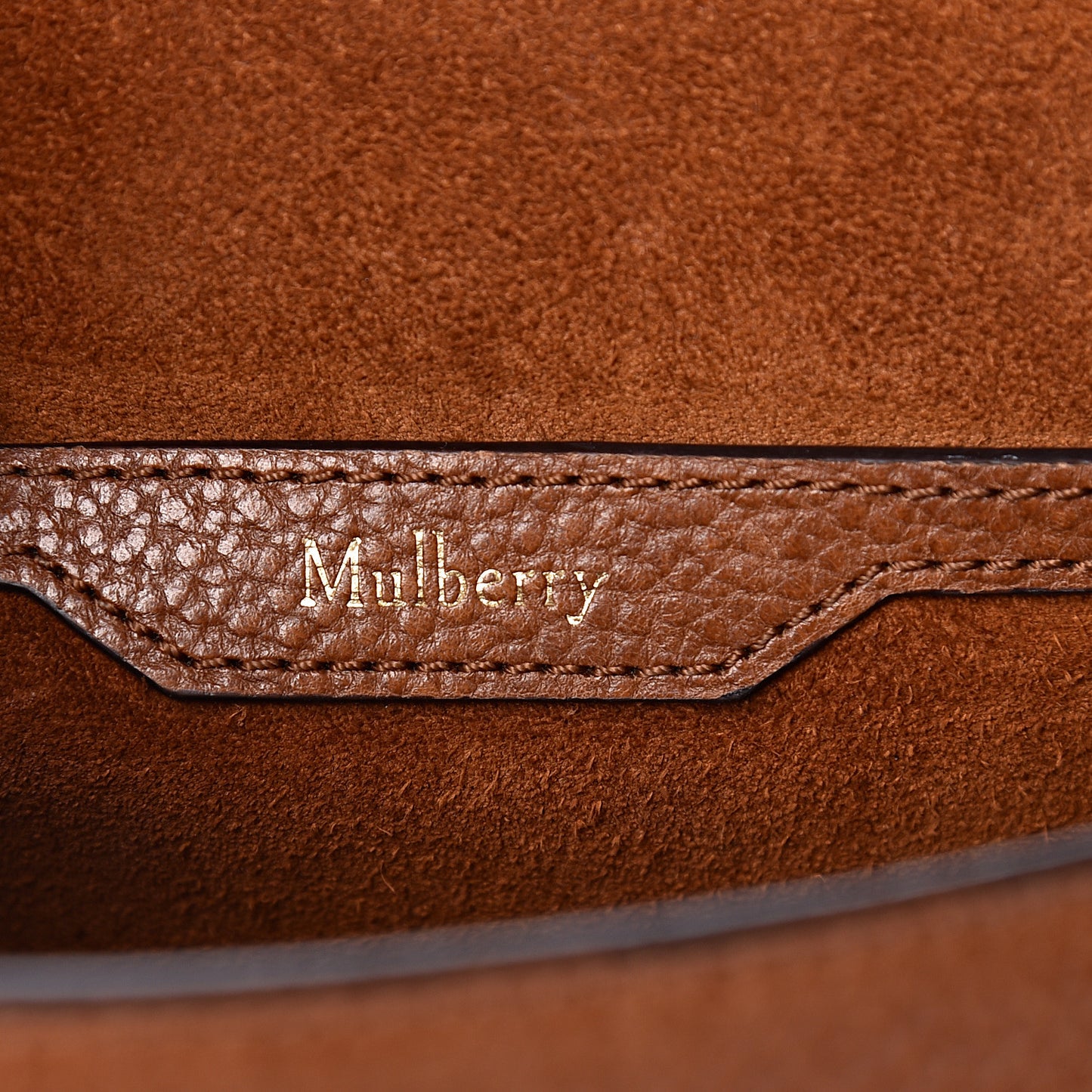 Small Classic Grain Calfskin Amberley Satchel Oak