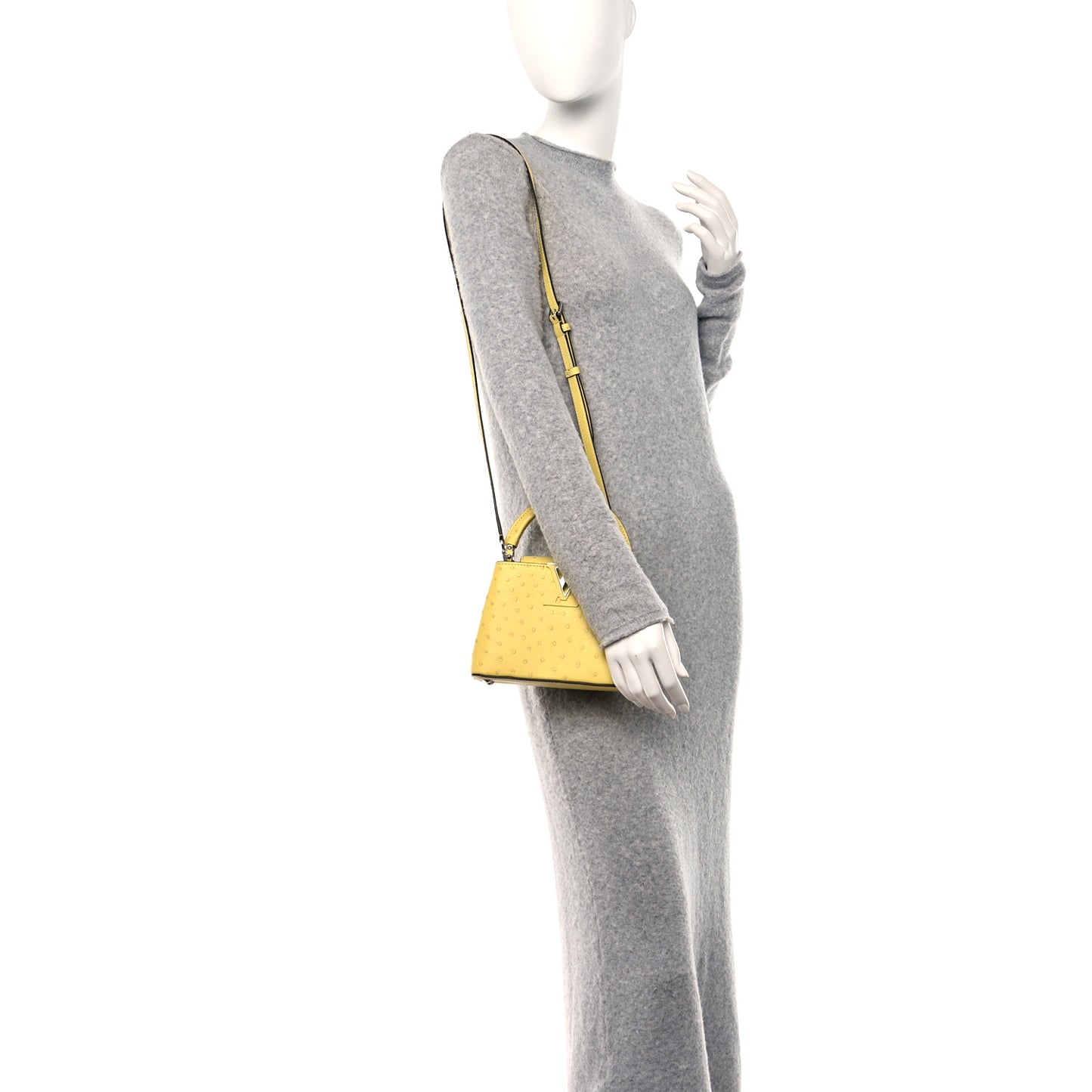 Ostrich Capucines Mini Yellow